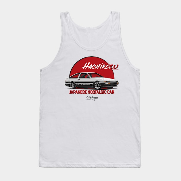 Trueno AE86 Tank Top by Markaryan